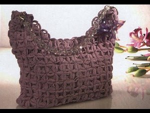 COMO HACER UN BOLSO A CROCHET