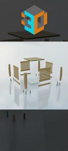 Storage Table in Explode Animation - #Shorts