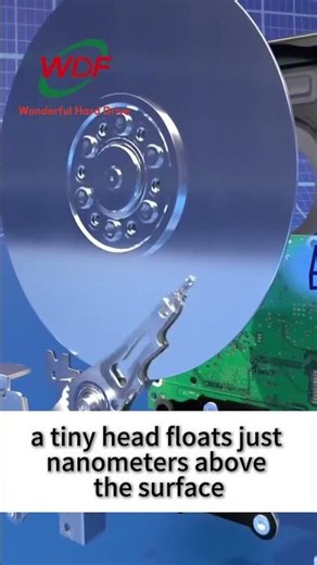 🔍 Inside a Hard Drive: How Data Really Works？#HardDrive #HDD #DataStorage #StorageSolution