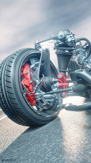 wanoco4D on Instagram: "Flexible Chassis animation made with Blender rendered with EEVEE"