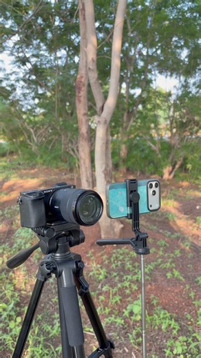 SonyA6400 vs i phone17pro max video test 📸🔥 #photography #smartphone #iphone17promax #sonycamera