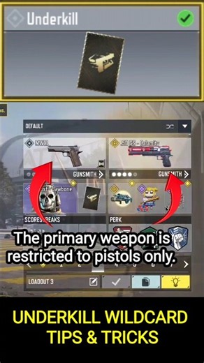 BEST UNDERKILL WILDCARD Tips & Tricks | COD Mobile | Call of Duty Mobile
