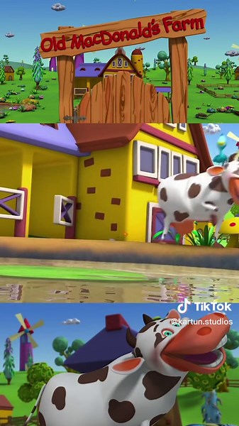 Old MacDonald Had A Farm | MooMoo & The Barn House Family