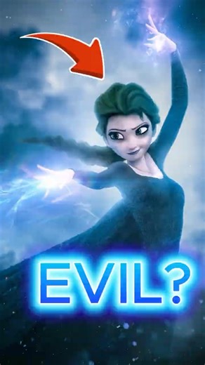 Elsa Was Evil ? #frozen #movie