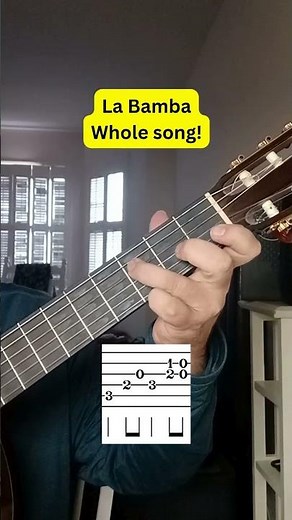 How To Play La Bamba on Guitar | Easy Guitar Lesson #guitartok