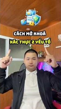 Cách Mở Khoá Xác Thực 2 Yếu Tố ( ai cũng làm được ) #xacthuc2yeuto #thuthuatfacebook
