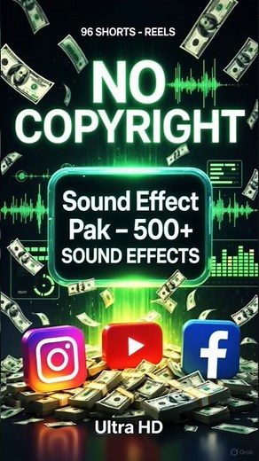 500+ Premium Sound Effects Pack 2025 🔥 (Free Download) #shorts #soundeffects #soundfx