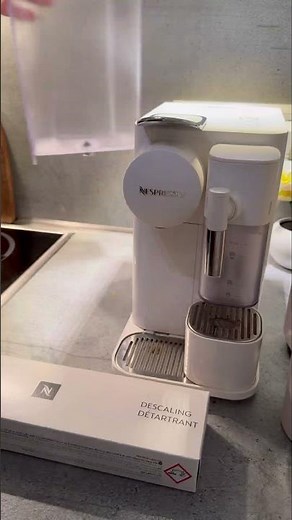 Descaling Nespresso machine #nespressotalents #nespressocoffee #descalingnespresso
