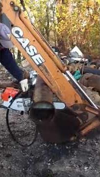 Stihl Gs 461 RockBoss Ductile Iron Cutting