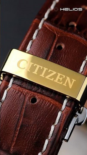 Citizen Calendrier Eco-Drive Gold-Tone Moonphase Watch | Luxury Sustainable Timepiece for Men