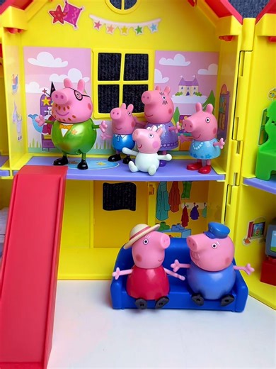 Peppa Pig Playset Toys ASMR Experience