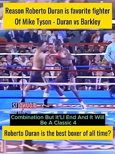 Roberto Duran vs Iran Barkley #boxing | Boxing Classic TV