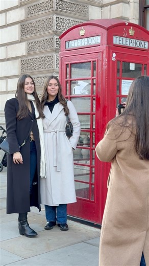 2.7K views · 51 reactions | Beautiful ladies taking pictures of the Iconic red telephone booth #london #tourist #travel #fblifestyle | Jeanet Almirante | Facebook