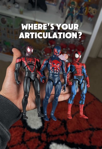 minimates in the big 26 ? found these guys at box lunch awhile ago, might need some more ngl. #spiderman #actionfigures #figtok #mafex #mafexspiderman