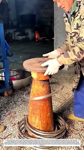 Material Placement: How Manual Coordination Shapes Heavy Components