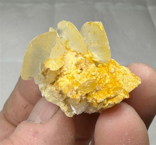 Calcite With Siderite, Madan, Bulgaria, Mineral, Natural Crystal, Top Condition, N10479 - Etsy