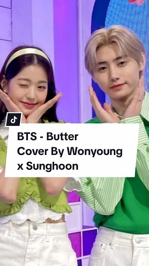 Smooth Butter Cover by Wonyoung x Sunghoon | BTS IVE ENHYPEN