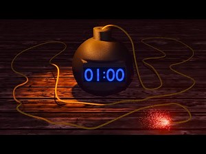 1 Minute Timer Bomb 💣 | 3D Timer