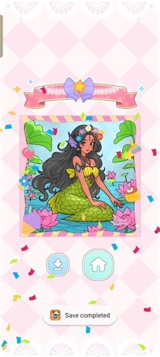 Mermaid Coloring Game 🎨✨ | Beautiful Sea Princess Art & Relaxing Coloring Gameplay