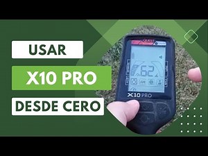Tutorial de uso Detector de Metales QUEST X10 Pro - Guía completa