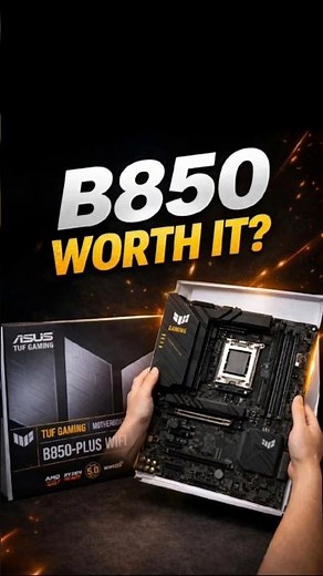 ASUS TUF B850 Unboxing – Worth It? (AM5 DDR5)