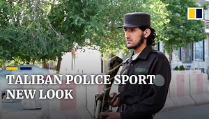 Taliban rolls out new uniforms for Kabul police force in Afghanistan