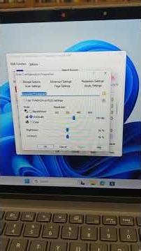 Changing the settings on the portable scanner