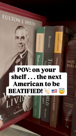 📣 Have you heard the news?! The Vatican has approved the beatification of Venerable Archbishop Fulton J. Sheen! 🇺🇸 This Illinois native was one of the greatest voices of evangelization in the Church and the world in the 20th century. He had a profound devotion to the Eucharist and the Blessed Virgin and his ability to reach people transformed countless souls. Stay tuned for a beatification date and location! Ven. Fulton Sheen, pray for us! #fultonsheen #catholicsaints #ignatiuspress #catholic