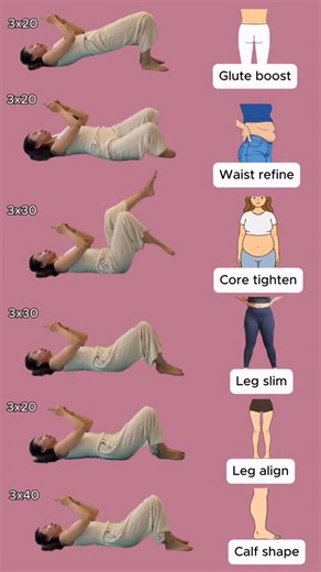 Becky Lu | Pilates & Home Workout on Instagram: "Full Body Workout Low Impact | Part 6 of the Lazy Girl Workout Full Body Series | Beginner Friendly #pilates #easyworkout #homeworkout #workout #fullbodyworkout"