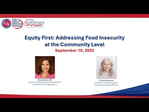 Equity First: Addressing Food Insecurity at the Community Level