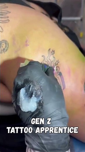 Gen Z Learning to Tattoo for the First Time #tattooideas