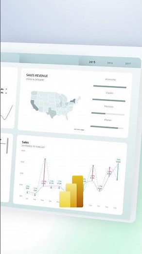 KPI Cards Design and Variance Analysis | Sales Report in Power BI