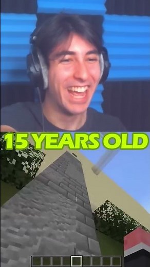 Minecraft Illusions at Different Ages