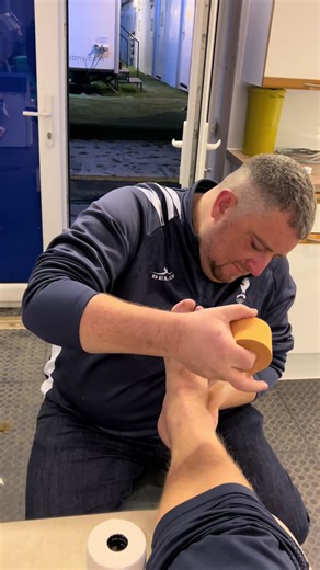 Ankle Strapping Techniques with Taurus Tape