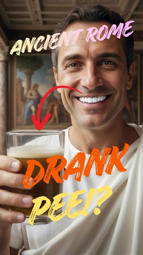 ROMANS BRUSHED THEIR TEETH WITH... THAT?! #shorts