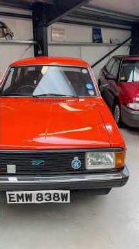 Morris Ital with just 9,000 miles, rare 1.3L automatic model #britishcars #timewarp
