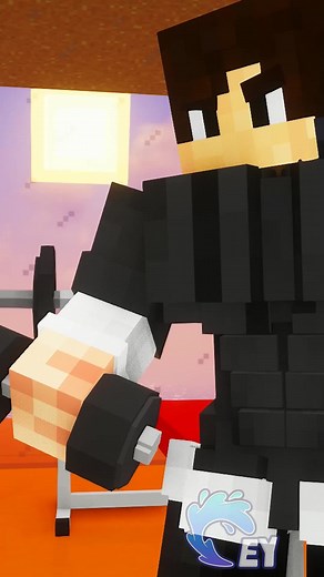 Becoming the Biggest Body Builder in Minecraft