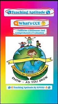 Teaching Aptitude – What is CCE? Full Explanation by KPO Sir | UGC-NET JRF | | EMRS | | KVS | NVS