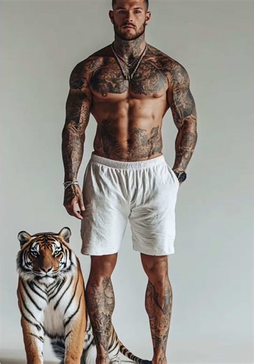 Animal-Human Hybrid Fusions #ai #aianimation #fyp #aifusion #aihybrid #fusion #animalfusion #humanfusion #halfhuman #humanoid