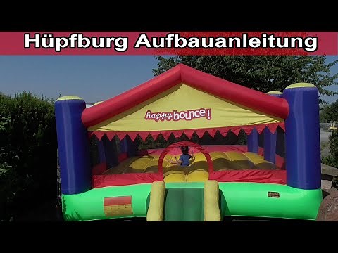 Bouncy castle assembly & disassembly – Instructions / Bouncy castle assembly & disassembly / Infl...