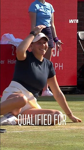 A debut to remember for Amanda Anisimova 🌟 #wta #WTAFinalsRiyadh #tennis #sports