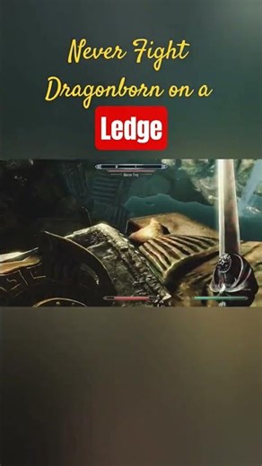 Shout + Slope = Laugh of Victory.. #skyrim #gaming #shouts #mercerfrey