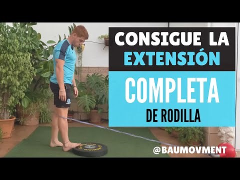 Consigue la extensión completa de rodilla LCA