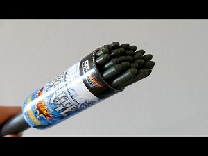 New Year's Eve rocket with battery-powered whistles / whistle flying fish rocket - build your own