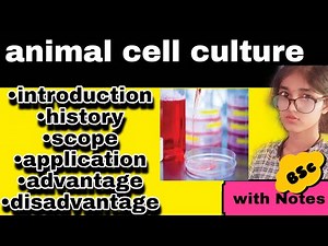 animal tissue culture introduction, history, application | bsc biotechnology with notes |
