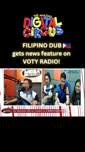 Filipino Dub of TADC Featured on Voice of the Youth Radio