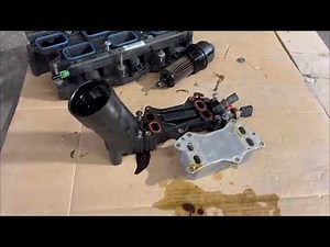 Oil Leak?? Chrysler Town and Country Oil filter Housing Gasket Replacement