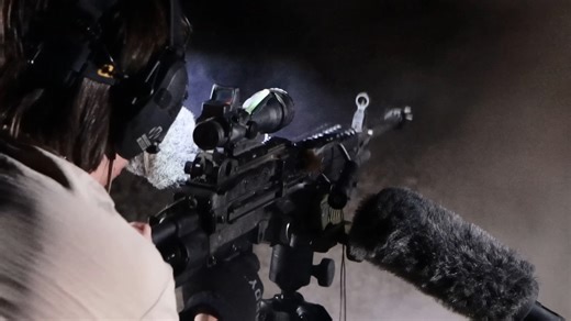 M249机枪-射击音效幕后拍摄