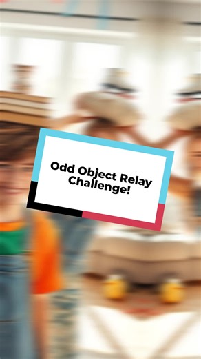 Odd Object Relay Challenge!... #FriendChallenge #FunWithFriends