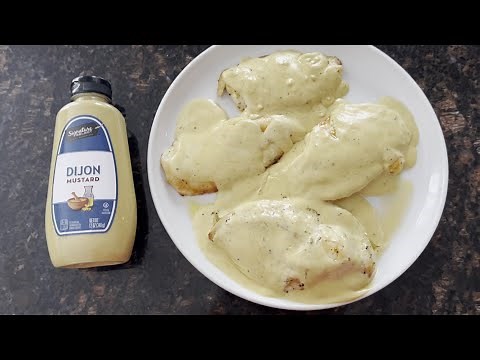 Creamy Dijon Mustard Chicken Recipe (Easy 20-Minute Dinner!) 😋